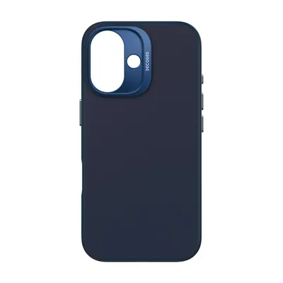 Image de Etui Decoded Silicone Antimicrobial Backcover Z Magsafe Do Iphone 16 - Granatowe