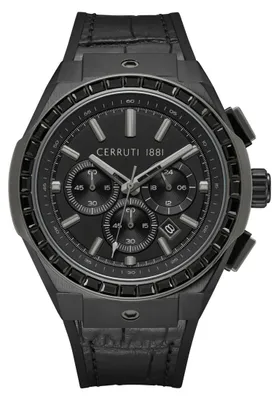 Image de Cerruti 1881 Chronographe Ruscello Black