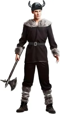 Produktbild von Mom Kostüm Wilder Wikinger Braun XL Braun XL