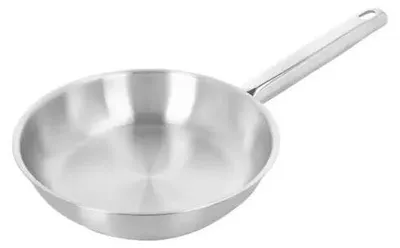 Produktbild von Demeyere Pfanne Induktion Edelstahl Bratpfanne 32 cm - Resto 3 Schichten Technologie, Ergonomischer Griff