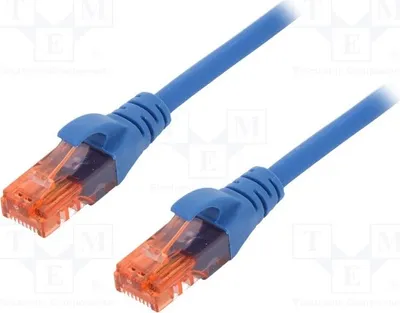 Produktbild von 1x 6 2 DK-1617-030/B RJ45-Kabel Cu blau 3m