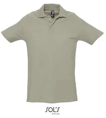 Produktbild von SOLs 11362 | Herren Poloshirt Spring II - Farbe: Khaki - Größe: M