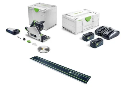 Produktbild von Festool Akku-Tauchsäge TSC 55 KSEB-Basic Nr. 577988 +Energie-Set+Führungsschiene