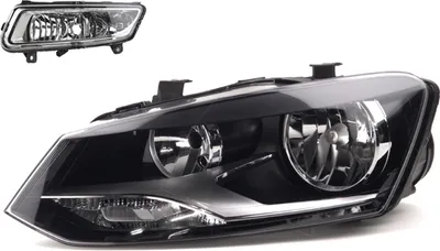 Produktbild von Johns, Scheinwerfer Halogen passend für VW Polo 09 6R 06/2009-03/2014 H7 H7 Li. + Nebel 6R1941007E 6R1941007F 6R0941061C