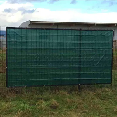 Produktbild von verstärktes grünes Bauzaun Gewebe 1,76m x 3,41m