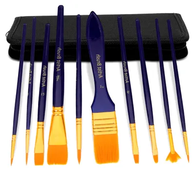 Produktbild von Aquarellpinsel für Künstler – Ergonomische Multifunktionspinsel für Malbedarf
