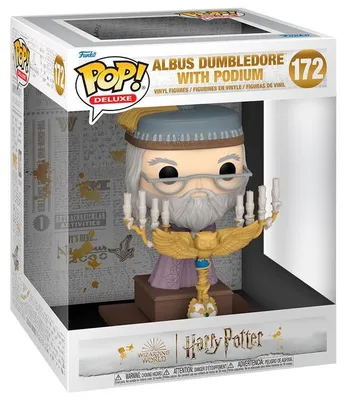 Produktbild von Dumbledore Pop-Figur mit Podium - Harry Potter Sammlerstück