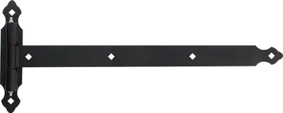 Produktbild von Ladenband Torband T-Scharniere T-Bänder 600 mm Platte 230 mm Schwere Schwarz