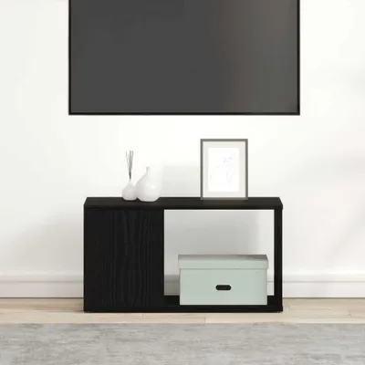 Obrázek produktu pro vidaXL TV skříňka vzhled černého dubu 60x24x32 cm materiál na bázi dřeva