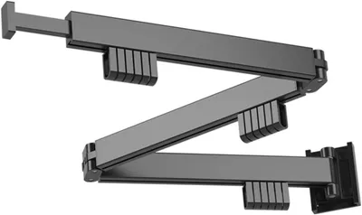 Produktbild von Faltbarer Wand-Wäscheständer aus einer Aluminiumlegierung mit hoher Tragfähigkeit, platzsparend für Balkon und Badezimmer
