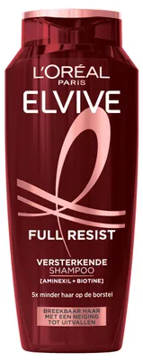 Immagine prodotto di L'Oréal Paris L'Oréal Paris Elvive Full Resist Shampoo - Shampoo rinforzante per capelli fragili - Con Aminexil + Biotina - 250ML