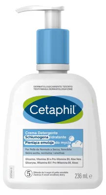 Immagine prodotto di Cetaphil Crema Detergente Schiumogena Idratante 236 Ml