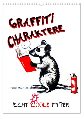 Produktbild von Graffiti Charaktere (Wandkalender 2027 DIN A3 hoch), CALVENDO Monatskalender
