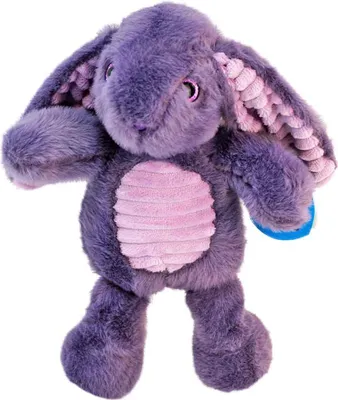 Produktbild von Kaninchen Plüsch lila mit Schlappohren - ca. 23 cm