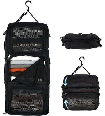 Immagine prodotto di Organizzatore per valigie da viaggio, da appendere, con sistema di compressione