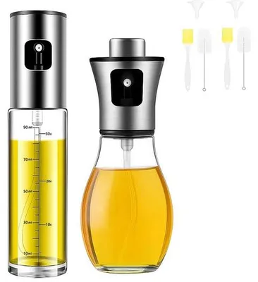 Produktbild von Ölsprayflasche 100ml und 200ml für Airfryer und Grillen