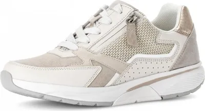 Produktbild von Gabor ROLLINGSOFT Damenschuhe - bequeme Schnür- Halbschuhe beige Freizeit NEU