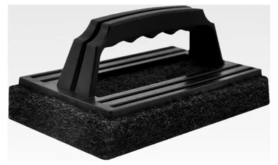 Produktbild von Grillplatten-Reinigungsbürste – Grillschaber mit ergonomischem Griffdesign, robuster Rostschrubber für Küchen und Grillreinigung im Freien