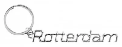 Productafbeelding van Cool car keyrings - Auto sleutelhanger met naam Rotterdam