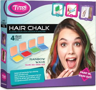 Obrázok produktu pre Kriedy na vlasy - Rainbow TyToo