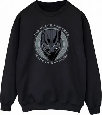 Produktbild von Black Panther - " Wakanda" Sweatshirt für Damen BI2140 (S) (Schwarz)