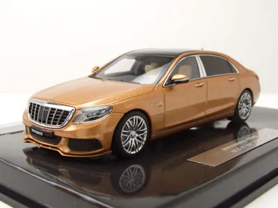 Produktbild von Brabus 900 (Mercedes Maybach S 600) 2016 gold metallic Modellauto 1:43 Minichamps