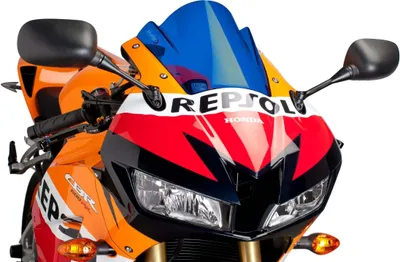 Image de PUIG 6478A écran Z-Racing pour HONDA CBR600RR bleu