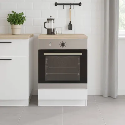Imagen del producto de Dmora - Alacena de Cocina, 60x60x90h cm Blanca, un Compartimento