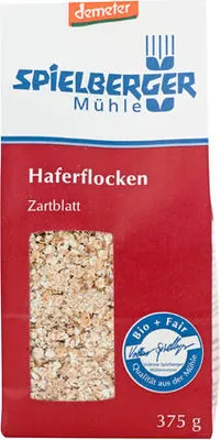 Produktbild von Spielberger DemeterHaferflocken Zartblatt 375g