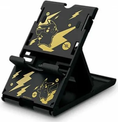 Produktbild von Hori PlayStand, Stand, Nintendo Switch, Schwarz, Gold, Karton mit Aufhänger