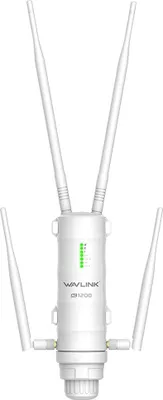 Produktbild von WAVLINK AERIAL HD4 AC1200 Outdoor WLAN Router Dual-Band Access Point Repeater mit PoE, High-Gain Antennen, Wetterfest für Außenbereich