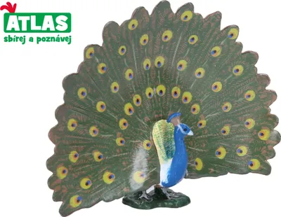 Immagine prodotto di D - Figurina di pavone 11,5 cm
