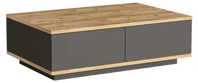 Produktbild von Couchtisch aus Holz "Frew" - 90 x 60 x 28 cm - Braun