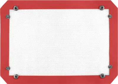 Produktbild von Silikon-Backmatte für den Ofen, antihaftbeschichtet, hitzebeständig, Silikon, leicht zu reinigen, wiederverwendbar, Backblech für Kekse, Makronen, Brot