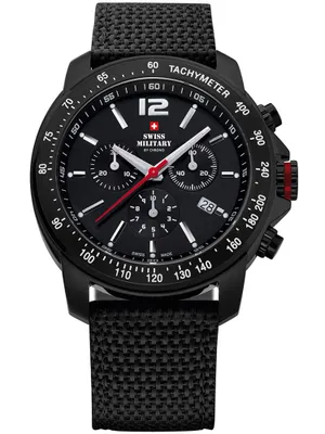 Image de Swiss Military SM34033.06 Chronographe Montre Homme 42mm 10ATM
