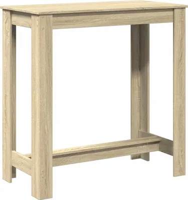 Produktbild von vidaXL Bartisch Sonoma-Eiche 102x50x103,5 cm Holzwerkstoff