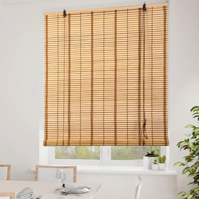 Bambus-Rollo, 80×160 cm, natürlicher Sichtschutz