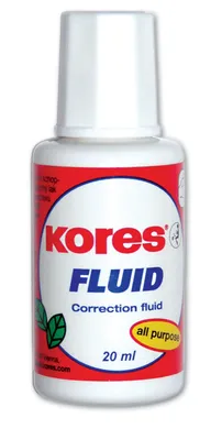 Obrázok produktu pre Kores 66101, 20 ml, Biela, Škatuľa s otvorom, 10 kusov