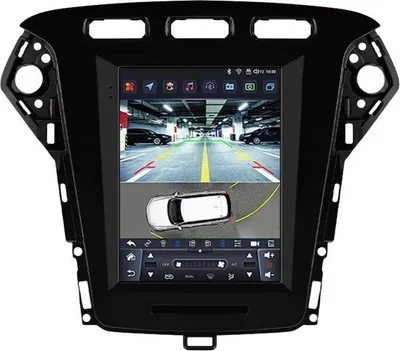 Zdjęcie produktu dla Radio samochodowe z Bluetooth i CarPlay do Forda Mondeo Mk4/Galaxy A/C (2011–2013) – kompatybilne z Apple i Android – system stereo – system nawigacyjny