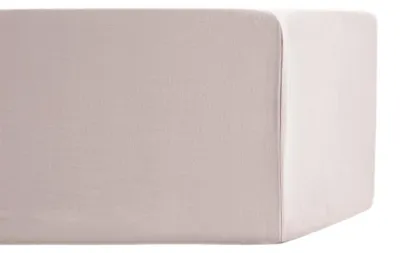 Produktbild von HOMLA MAISY Bettlaken aus gewaschener Mikrofaser beige 90x200 cm