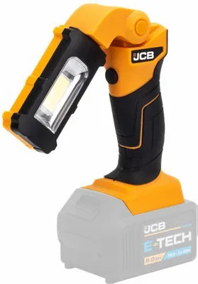 Produktbild von JCB | LED-Lampe, 18V, 3W, 220 Lumen, ohne Batterie, Akku Arbeitsleuchte, Arbeitslampe, Handlampe, Werkstattleuchte