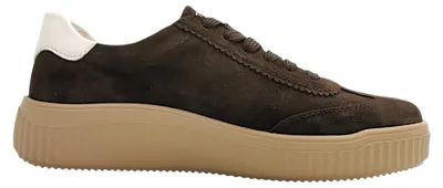 Imagen del producto de Zapatos de mujer Remonte, tipo botín con cordones, deportivos, color marrón, para uso casual
