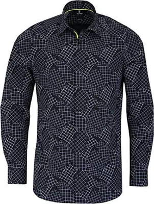Immagine prodotto di Camicia OLYMP Level Five body fit manica lunga modello nero taglia 38
