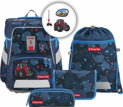 Produktbild von Step by Step-SPACE|Step by Step SPACE Schulranzen-Set ''Tractor Freddy'', 5-teilig