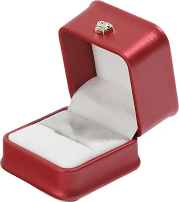 Produktbild von Schmuck-Ringbox, kompakte Größe, tragbar, kratzfest, mit weichem Samtfutter, Ohrring-Ring-Etui, Schmuck-Organizer