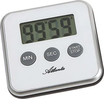 Obrázek produktu pro Atlanta 239/0 Atlanta digitální časovač bílý s magnetickou kuchyňskou minutkou