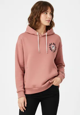Produktbild von Sublevel Trendiger Hoodie mit Blumenmotiv und lustigem Grafikdesign  Größe: XL