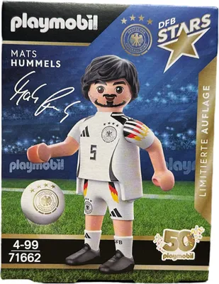 Produktbild von PLAYMOBIL 71662 DFB Stars Mats Hummels Fußball Nationalmannschaft