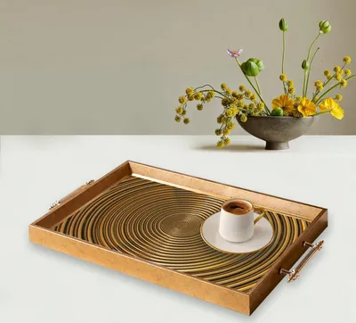 Produktbild von Evila Originals, TPEA9829, Tablett, Mehrfarbig, 100 % GLAS, 50 x 29 x 3,5 cm