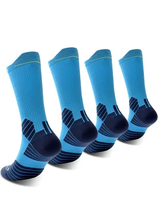 Produktbild von CAMBIVO Sportsocken Kompressionsstrümpfe Herren & Damen 10-15 mmHg, Tennissocken Atmungsaktiv & Anti-Blasen, Unterstützende Laufsocken beim Laufen
